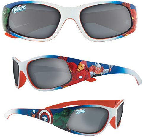 Widdle Springtime Marvel Avengers Kinder Charakter Sonnenbrille 100% UV-Schutz für den Urlaub, multi