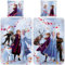 Disney Frozen 2 Wende-Bettwäsche Die Eiskönigin Fairytale 135 x 200 cm + 80 x 80 cm 100% Baumwolle Linon/Renforcé mit Reißverschluss Anna ELSA Olaf Sven Kristoff Kinder-Bettwäsche Deutsche Größe