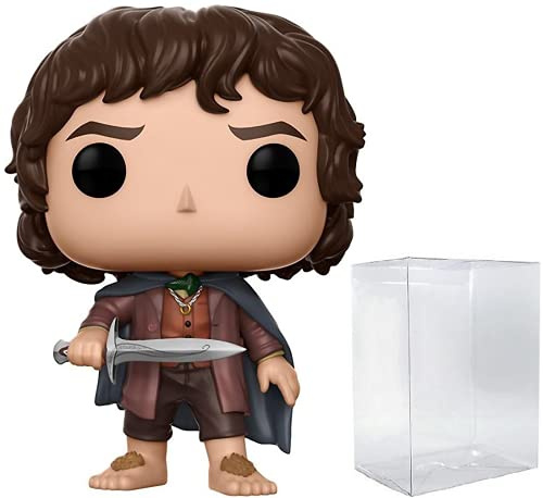 Herr der Ringe – Frodo Baggins Funko Pop! Vinyl-Figur (gebündelt mit kompatibler Pop-Box-Schutzhülle)