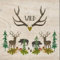 Serviette Jagd 20 Servietten Wild/ Reh/ Hirsch/ Wildschwein 33 x 33cm