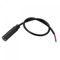 sourcing map 3.5mm Female Jack to Bare Wire Open End TS 2 Pole Mono 1/8 Connector Audio Cable 0.25m, Pack of 2