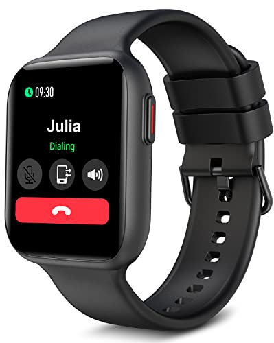 Bebinca Orologio Smartwatch Donna con Chiamate, 1,75 Touchscreen, 28 Modalità Sport, Fitness Tracker con SpO2 e Monitor del Sonno, IP68 Impermeabile Compatibile con Android e iOS(Nero)