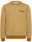 Blend 20714592 Herren Sweatshirt Pullover Pulli mit Rundhalsausschnitt O-Neck Brusttasche, Größe:XL, Farbe:Amber Gold (161139)