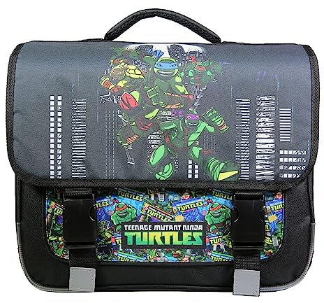 Bagtrotter Schulranzen 38 cm Ninja Turtles Schwarz