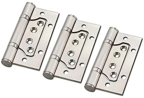 3 Stk stainless steel inoxlm türbeschlag kitchen schrank küchenoberschränke ersatzteile für gartenmöbel schranktür door hinge scharniere verdecktes Scharnier Feder Mutter Scharnier