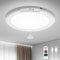 Bojim Lampara de Techo con Sensor de Movimiento, LED Plafon Recargable Sin Cable Pilas Luz, Detector Lámpara con Bateria USB, Plafón para Baño Interior Exterior Garaje Cocina Trastero, con Mando
