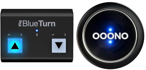IK Multimedia iRig BlueTurn, Schwarz/Weiß & OOONO CO-DRIVER NO1: Warnt vor Blitzern und Gefahren im Straßenverkehr in Echtzeit