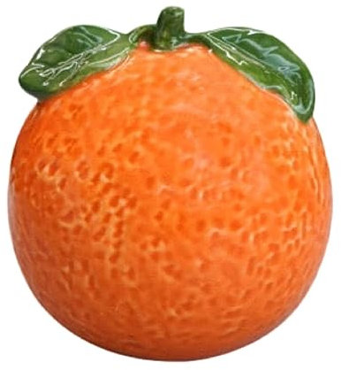 BLMAGS Solide Kreatives Sparschwein aus Keramik, Orange, Spardose, Vintage-Ornamente, Spardose zum Öffnen Praktisch