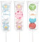 CandyFrizz Selection Personalizzati – Spiedini Mallow personalizzabili SENZA GLUTINE – 12 pezzi (Mallow spiedini personalizzabili)