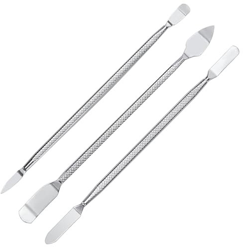 YIXISI 3 Stücke Metall Spudger Pry Set, Handy Reparatur Öffnung Desontage Tools, Spudger Öffnung Demontagewerkzeuge, für Handy Tablet Laptop Mp3 Watch
