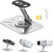 MeYuxg Support Videoprojecteur de Bureau,Rotatif à 360° avec des Projections d'interface à vis de 1/4 de Pouce,Pliable Support de Projecteur pour la Plupart des Projecteurs
