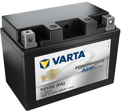 Batterie Moto VARTA Powersports AGM Active TZ14S (FA) - 12V 11,2Ah 220A