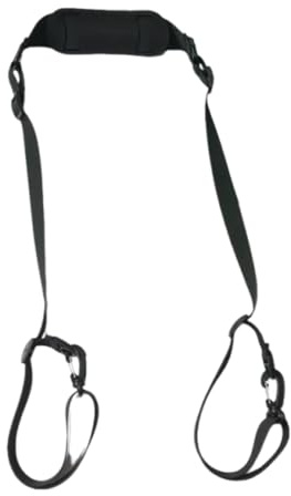 LAJUP Scooter Schultergurt, Tragegurt Laufrad, Universaler Verstellbarer Schulterriemen für Kinderfahrräder, E Scooter Schultergurt, Shoulder Strap, Scooter Zubehör, Yoga-Matte, Laptoptasche