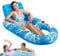 Dtaigou Schwimminsel Liege Für Erwachsene, Aufblasbare Pool Liege, Ahornblatt Design Luftmatratze Mit Getränkehalter Für Garten See Teenager Bräunen Indoor Outdoor