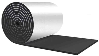 Insulation cotton Self-Adhesive Aluminum Foil Sound,Insulation Soundproofing Mat,Fireproof Insulation Roll,for Underfloor Heating Plasterboard Walls Sheet Wood Floors and Tiles(107.64 sqft,5mm)