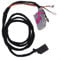 CWOQOCW Car Audio AMI Music Interface Cable For Audi A4 RNS-E Navigation System Multimedia Adapter Connection Wire Black