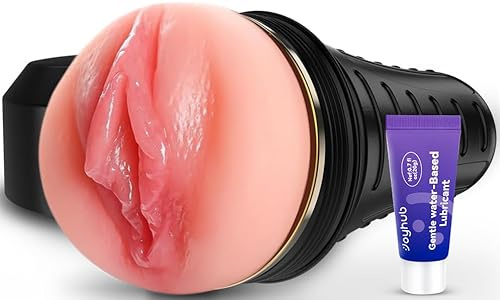 VIJISA Großer Realistische Masturbieren für Männer Verlängert & Verdickter | Sex Spielzeug für die Männer Flüssigsilikon, 3D Texturen Masturbator, Masturbatoren Sex Toyset für Man mit Staubschutzkappe