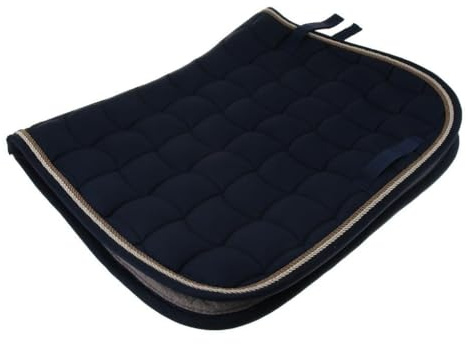 QUXVUIS Mantilla para ponis, saltos y espectáculos. Mantilla para caballo inglés, antideslizante, diseñada para jinetes. Media manta para montar. Antideslizante.