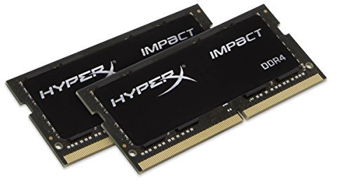 HyperX Impact HX426S15IB2K2/16 Mémoire 16Go Kit*(2x8Go) 2666MHz DDR4 CL15 SODIMM