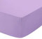 AmigoZone Extra Deep 16 (40cm) Fitted Bed Sheets - Non Iron Percale Quality For Thick MATTRESS - Single, Double, King & Super King (Double, Lilac)