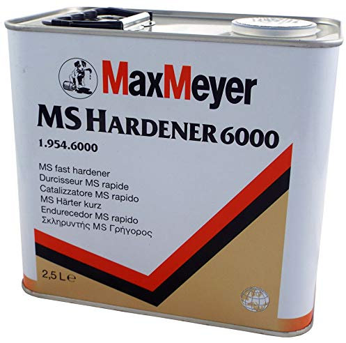 Max Meyer 2K schneller MS-Härter 6000, Farbhärter für Acryl-Produkte, 2,5 Liter