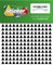 714 Aufkleber, Dreieck, Sticker, 10 mm, schwarz, PVC, Folie, Vinyl, glänzend, Klebemarkierung, selbstklebend