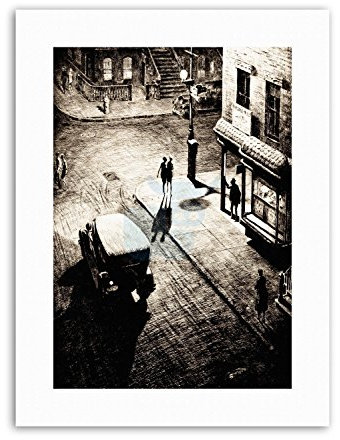 Wee Blue Coo RELICS (SPEAKEASY CORNER) LEWIS MARTIN NEW Poster Picture Illustration Canvas