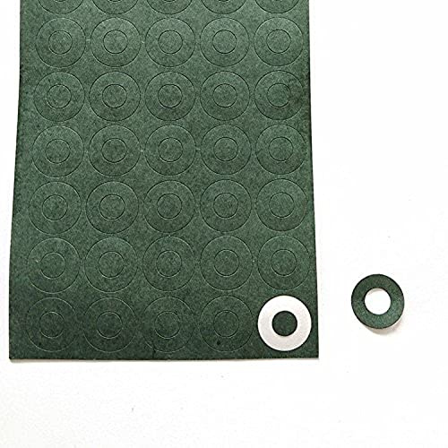 CHENXI Shop 200 Stück Karton 18650 Batterie, Isolatoren Elektrische isolierend Selbstklebendes Papier