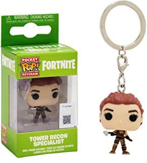Funko Pocket POP! Keychain: Fortnite: Tower Recon Specialist, Multi - Collectable Vinilo Mini Figure Llavero Novedoso - Relleno De Calcetín - Idea De Regalo - Mercancía Oficial - Fans De Video Games