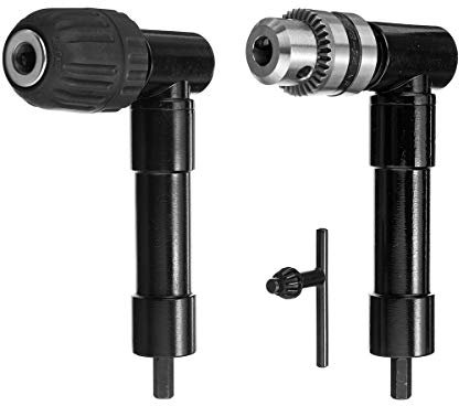 TuToy Rechteckige Biegungsverlängerung 90 Grad Akku-Bohreraufsatzadapter Bohreradapterfutter - 1#