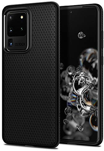 Spigen Cover S20 Ultra Liquid Air Compatibile con S20 Ultra Cover Custodia - Nero