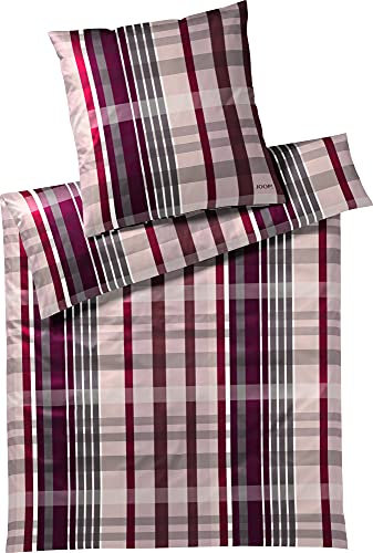 Joop! Bettwäsche Checks 4098 1 Rose - 135 x 200