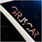 Finest Folia Frontscheibenaufkleber Schriftzug Girlscar Aufkleber für Windschutzscheibe Heckscheibe Frontscheibe Auto Fahrzeug Dekor Sticker FS128 (Rosegold Chrom, Außenklebend)