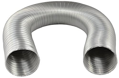 Aluflexrohr Flexrohr Lüftungsrohr Alurohr Schlauch Flexibel Lüftungsschlauch 3m Abluftausgang (Ø 220mm)