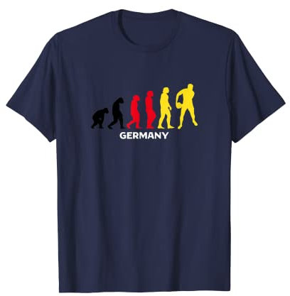 Deutschland Evolution Rugby T-Shirt