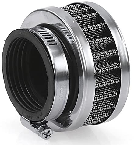 Filtro dell'aria universale per moto, 38-40 mm, ad alto flusso, per ATV, pit bike, scooter, moto e quad da 110 cc-160 cc (5,1 cm)