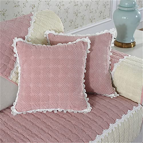 Plüsch Polstermöbel Bezug Und Armlehne Separat Verkauft Couch Slipcover Pet Pastoralism Stil Steppmöbel Protektoren Von Katzen Hund Für Ledersofa Und Eine Lederliege-E 28x94inch(70x240cm)