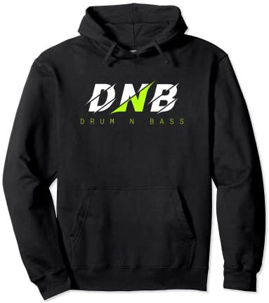 Drum and Bass Techno Festival Drum n Bass Pullover Hoodie