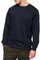 Indicode Herren Holt Sweatshirt aus Baumwollmischung | Sweater mit RIPP-Bündchen Pullover für Männer Navy, M