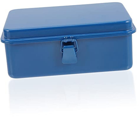 Yardwe Caja Organizador De Piezas Pequeñas Organizador De Herramientas De Hierro Contenedor De Herramientas Organizador De Herramientas De Fijación Planchar Pequeñas Partes Hoja De Hierro