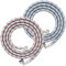TICONN 2 Pack Washing Machine Hoses Set, EPDM Core Braided Stainless Steel Burst-Proof Washer Hoses with 90 Degree Elbow, 3/4 FHT Standard Thread (4ft)