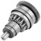 v Starter bendix + Anlasser Freilauf, Starter Gear Kupplung Montage für GY6 49ccm 50ccm 139QMB Scooter Moped ATV Ersatz Zubehör + gy6 Starterkupplung