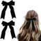 GXGM Pack de 2 Pinzas para el Pelo con Lazo, Pinzas para el Pelo francesas para Mujeres, Pinzas para el Pelo con Lazo de Terciopelo, Accesorios Elegantes para el Cabello para niñas y niños