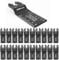 ZENO 40PCS 40mm Multi Tool Blades | Universal Oscillating Saw Blades | Professional Wood Metal Cutter | Quick Release for Fein Multimaster, Ryobi, Milwaukee, Bosch, Dremel, Dewalt, Rockwell (40)