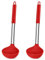 HaWare Set di mestoli (2, rosso)
