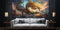 Diamond Painting Goldener Drache Diamond Painting Erwachsene, Groß xxl 190 X 95 cm, 5D Diamant Painting Bilder Kinder, DIY Malen Nach Zahlen Erwachsene, Crystal Arts Craft, Wand Deko Aesthetic,C311