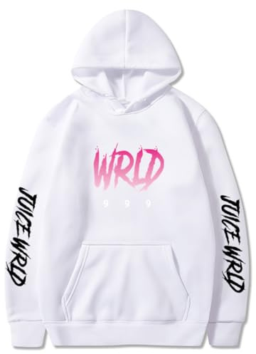 Nesthome 2024 Herren Juice Wrld Hoodie 999 Long Sleeve Hip-Hop Sweatshirt für Damen Damen