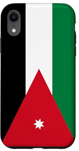 Hülle für iPhone XR Jordanische Flagge von Jordanien