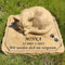 Cat Memorial Outdoor Stein Personalisierte Gedenkstein Grabstein Personalisierte Katze Garten Statue Haustier Memorial Geschenke oder Katze Grab Marker Statue Haustier Verlust Geschenke wasserdichte