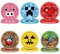60Pcs TNT Game Plates 7inch Mine Game Paper Plates for Kids Party Plate,Disposable Miner Gaming PaperPlate Round Paper Dinner PlateVideo GameDinnerware for Kids Boy Girl Birthday Tableware Décor